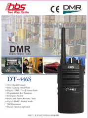HBS DT-446S Dijital Lisanssız El Telsizi