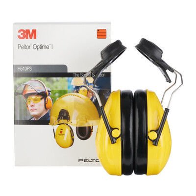 3M™ PELTOR™ Optime™ I Manşonlu Kulaklıklar, Sarı, Barete Takılabilir, H510P3E-405-GU