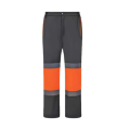 SMP/G IZRASA™ Softshell Dizler Oxford Reflektörlü Gri Pantalon Turuncu