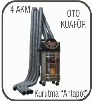 NOBILI 2000 TURBO 4 AKM KURUTMA MAKİNESİ ''AHTAPOT'' OTO KUAFÖR
