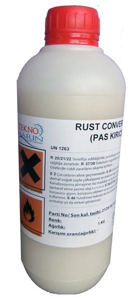TEKNOMARİN Pas kırıcı astar / Rust converter 1 litre