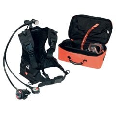 BEUCHAT SET TEKNE SCUBA 2 L Tüplü, regülatör, gösterge, kuşam, maske, şnorkel, çanta