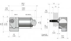 Exalto 215BD Serileri LD Silecek Motoru 12V