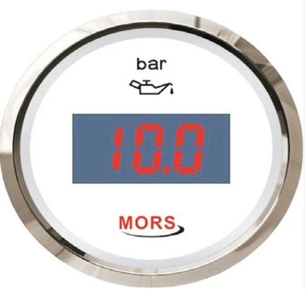 MORS Dijital Yağ basınç Göstergesi  10 Bar BYZ