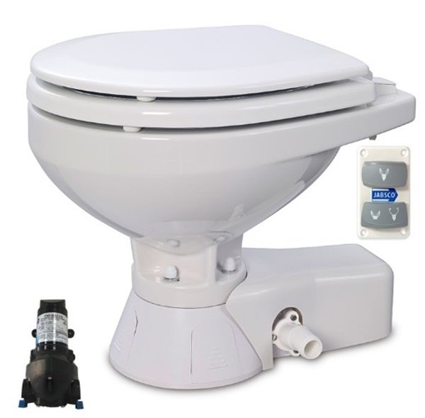 JABSCO Elektrikli WC Sessiz PAR-MAX Standar çanak