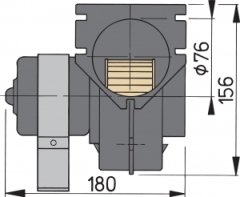 Vetus Blower Vent76