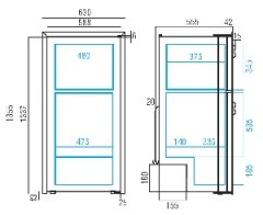 Buzdolabı/Derin Dondurucu DP2600i