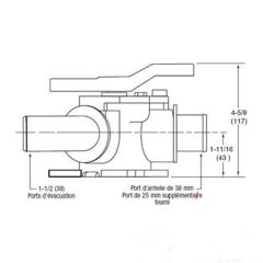 Jabsco Y Valf-Vana 38 mm Ayarlanır başlıklı