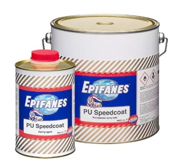 Epifanes PU Speedcoat Clear Satin vernik, 3 kg