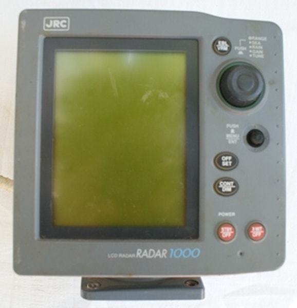 JRC  LCD Radar 1000 ekranı