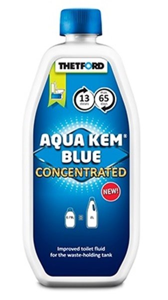 Thetford Aqua Kem Blue Tuvalet Kimyasalı Konsantre 780 ml