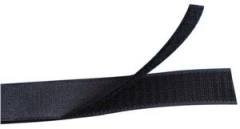 Yapışkanlı Cırtlı bant 25 mm Siyah