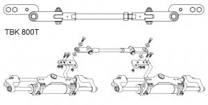 Seafirst Tie Bar TBK800T