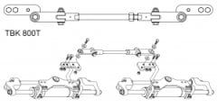 Seafirst Tie Bar TBK800T