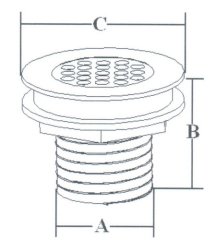 Southco su gideri 38 mm