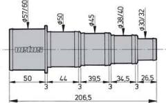 Vetus hortum adaptörü  30-60 mm