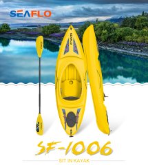 Seaflo Sarı Polietilen Kano  3 metre