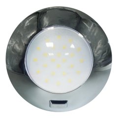 Aqua LED Tavan Lambası Krom Anahtarlı 4.8W 12&24V