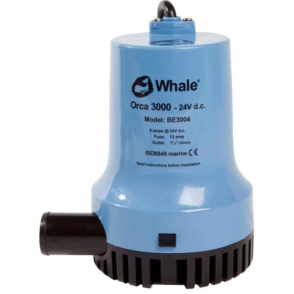 Whale ORCA Sintine Pompası 24V 3000 GPH