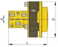 Vetus Bullflex kaplin