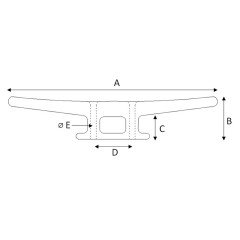 Koç Boynuzu 60x19mm Plastik