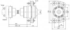 AQUADRIVE Kaplin CVB 32.30 70mm