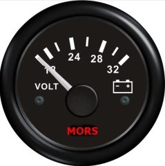 MORS Voltmetre 24V 55 mm SYH