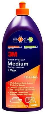 3M™ PN36106E Perfect-It™ Jelkot medium wax, 946 ml,