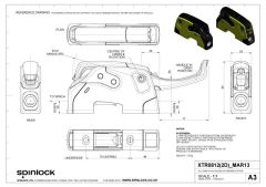 Spinlock XTR0812/W, Halat Tutucu-Kıstırmaç, Beyaz