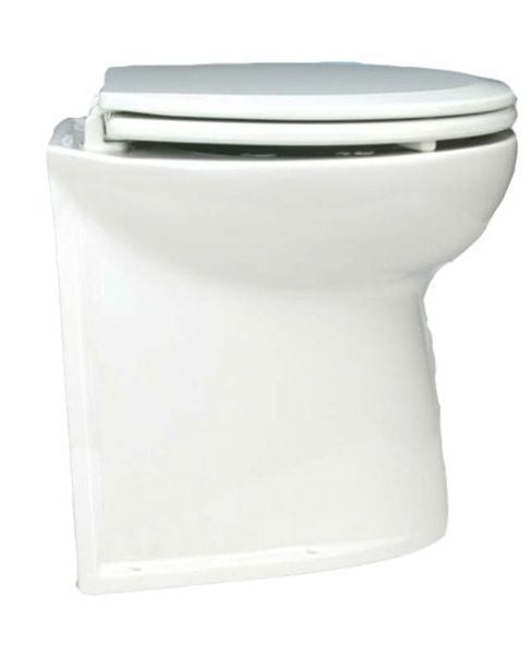 JABSCO Deluxe Flush EV Tipi Sessiz WC Dik arka yüzeyli