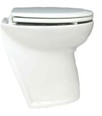 JABSCO Deluxe Flush Sessiz Tuvalet Açılı arka yüzeyli