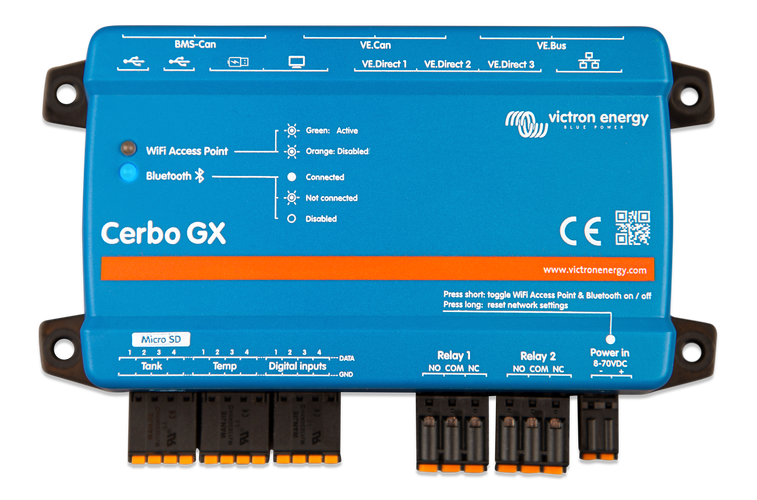 Victron Energy Cerbo GX Elektrik kontrol sistemi
