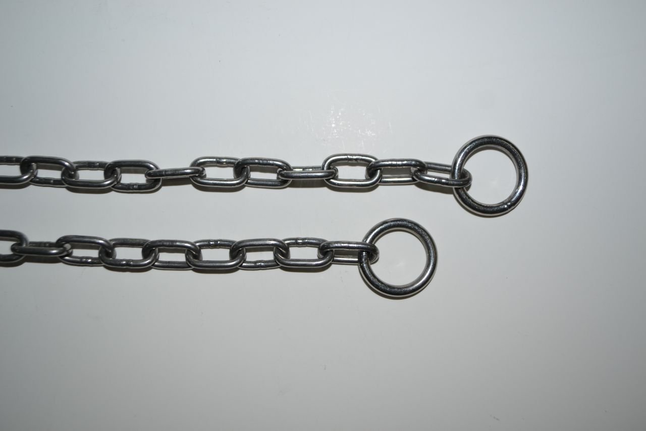 Paslanmaz Çelik Köpek Eğitim Tasması (3mmx 20mm Zincir)