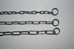 Paslanmaz Çelik Köpek Eğitim Tasması (3mmx 30mm Zincir)