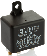 ELO AKÜ AYIRICI GERİLİME DUYARLI AKILLI VSR RÖLE Toz Korumalı - 12 V DC