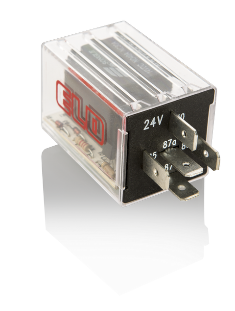 ELO ÇİFT PLATİNLİ ELEKTRONİK RÖLE (CHANGE OVER) 24 V DC - 20/15A DC