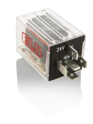 ELO ÇİFT PLATİNLİ ELEKTRONİK RÖLE (CHANGE OVER) 24 V DC - 20/15A DC
