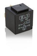 MİNİ RÖLE 12 V DC - 40A DC - 5 Fişli - Diyotlu - Su Geçirmez