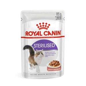 Royal Canin Gravy Sterilised Kisirlaştirilmiş Kediler Için Konserve 85 Gr