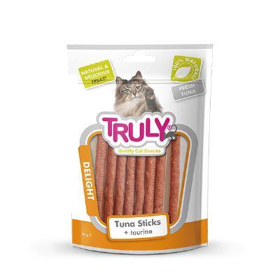 Truly Ton Balıklı Taurin İçerikli Yumuşak Stick Kedi Ödül Maması 50 Gr