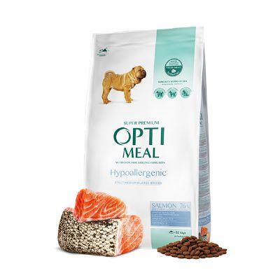 Optimeal Süper Premium Somonlu Orta ve Büyük Irk Yetişkin Hipoalerjenik Köpek Maması 12 Kg