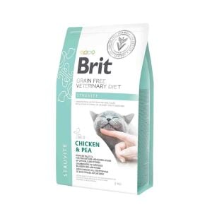 Brit Veterinary Diet Struvite İdrar Yolu Sağlığı Destekleyici Tahılsız Kedi Maması 2 kg