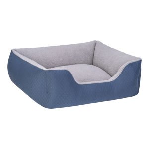 Pet Comfort Echo  Köpek Yatağı Mavi/Gri Peluş M 80x65cm