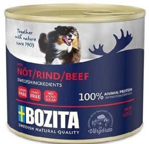 Bozita Tahılsız Biftekli Köpek Konservesi 625 gr