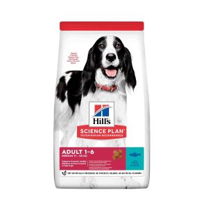 Hills Science Plan Ton Balıklı ve Pirinçli Yetişkin Köpek Maması 2,5 Kg