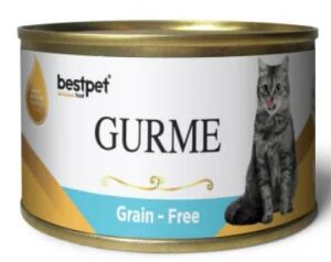 BestPet Gurme Jöle İçinde Ton Balıklı ve Hamsili Tahılsız Yetişkin Kedi Konservesi 100 gr