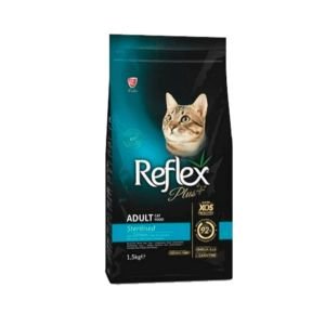 Reflex Plus Somonlu Kısırlaştırılmış Yetişkin Kedi Maması 1.5 KG
