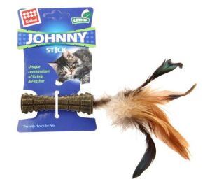 Gigwi Johnny Stick Catnipli Yeşil Tüylü Kedi Oyuncağı
