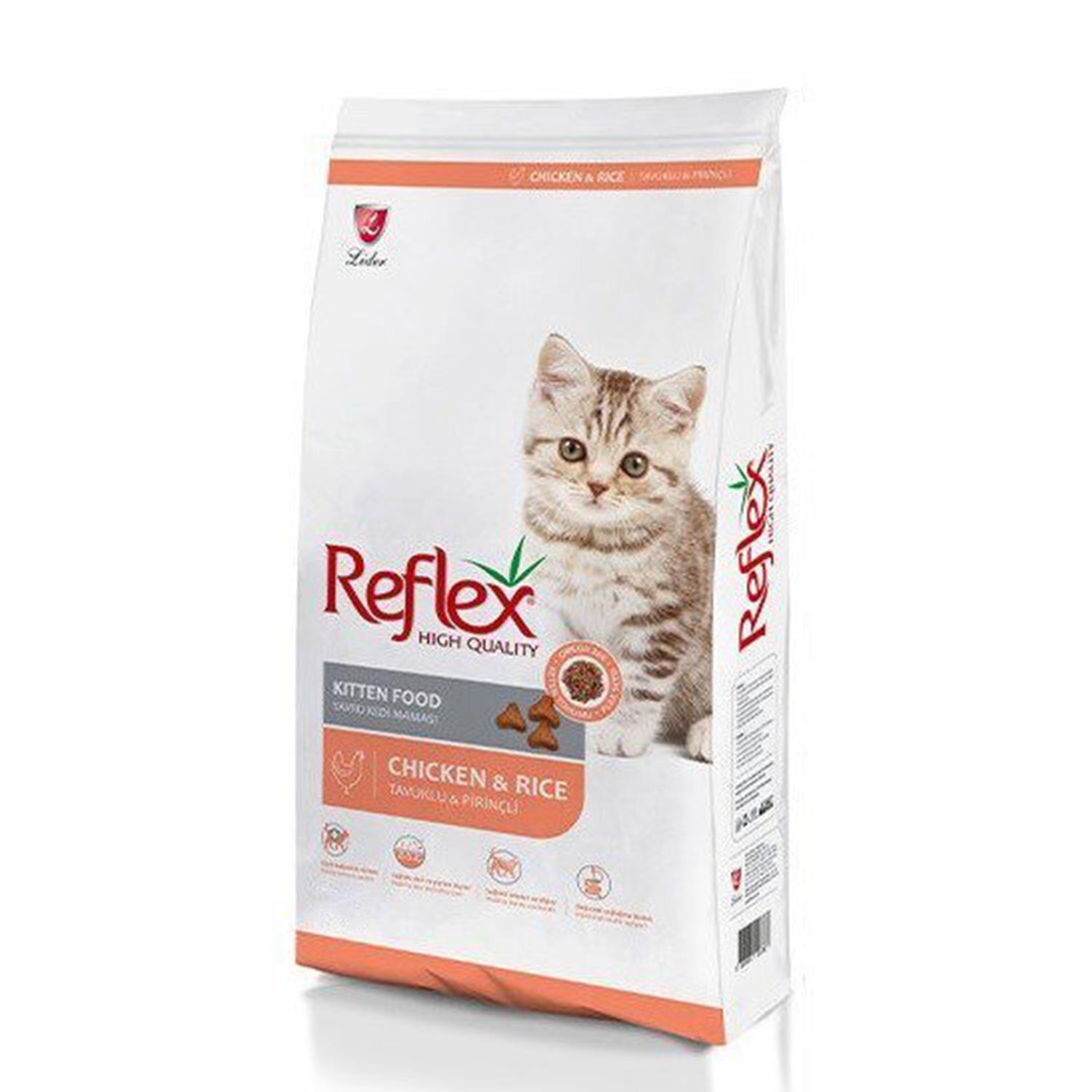 Reflex Tavuklu ve Pirinçli Yavru Kedi Maması 10kg