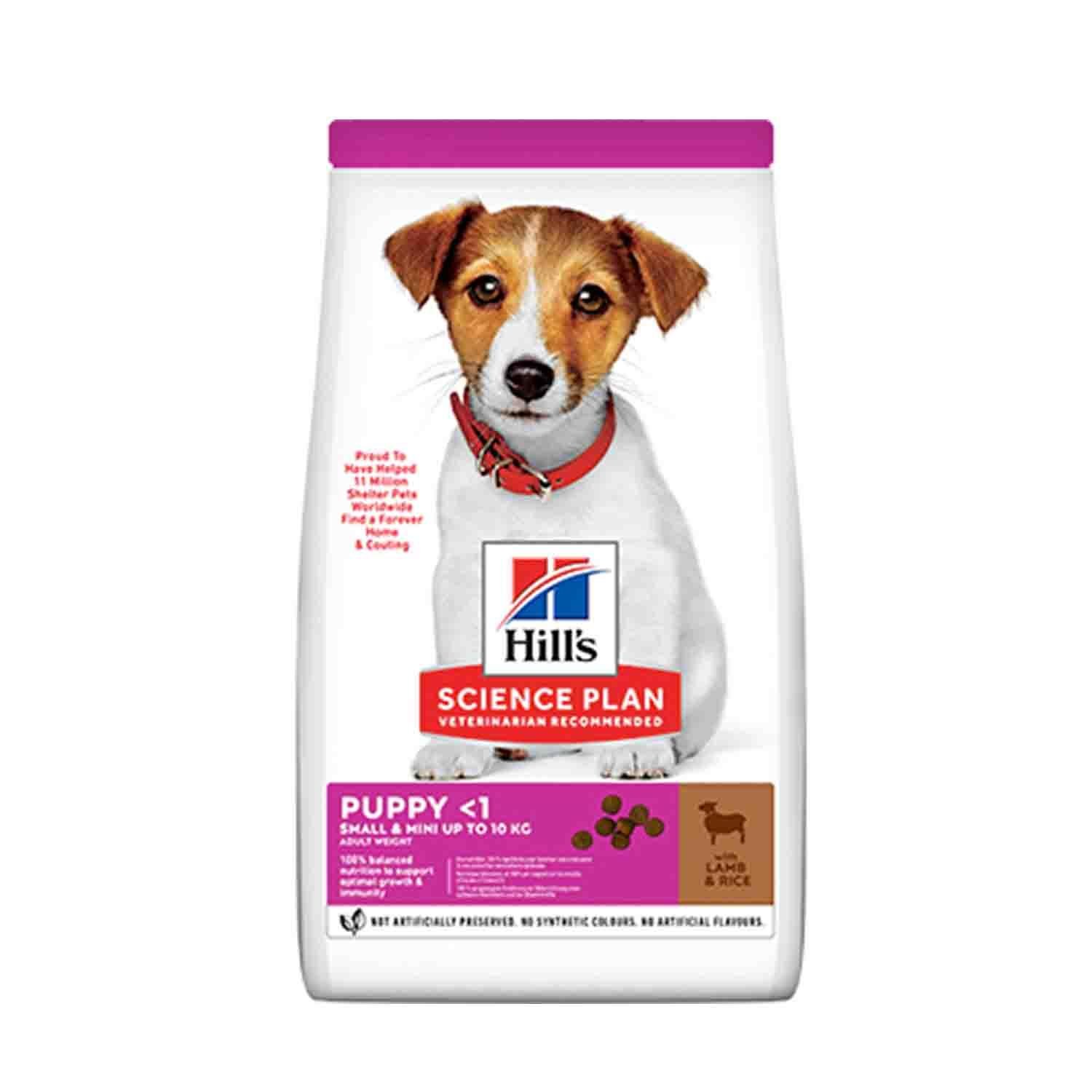 Hills Science Plan Puppy Small & Mini Kuzu Etli Küçük Irk Yavru Köpek Maması 3 KG